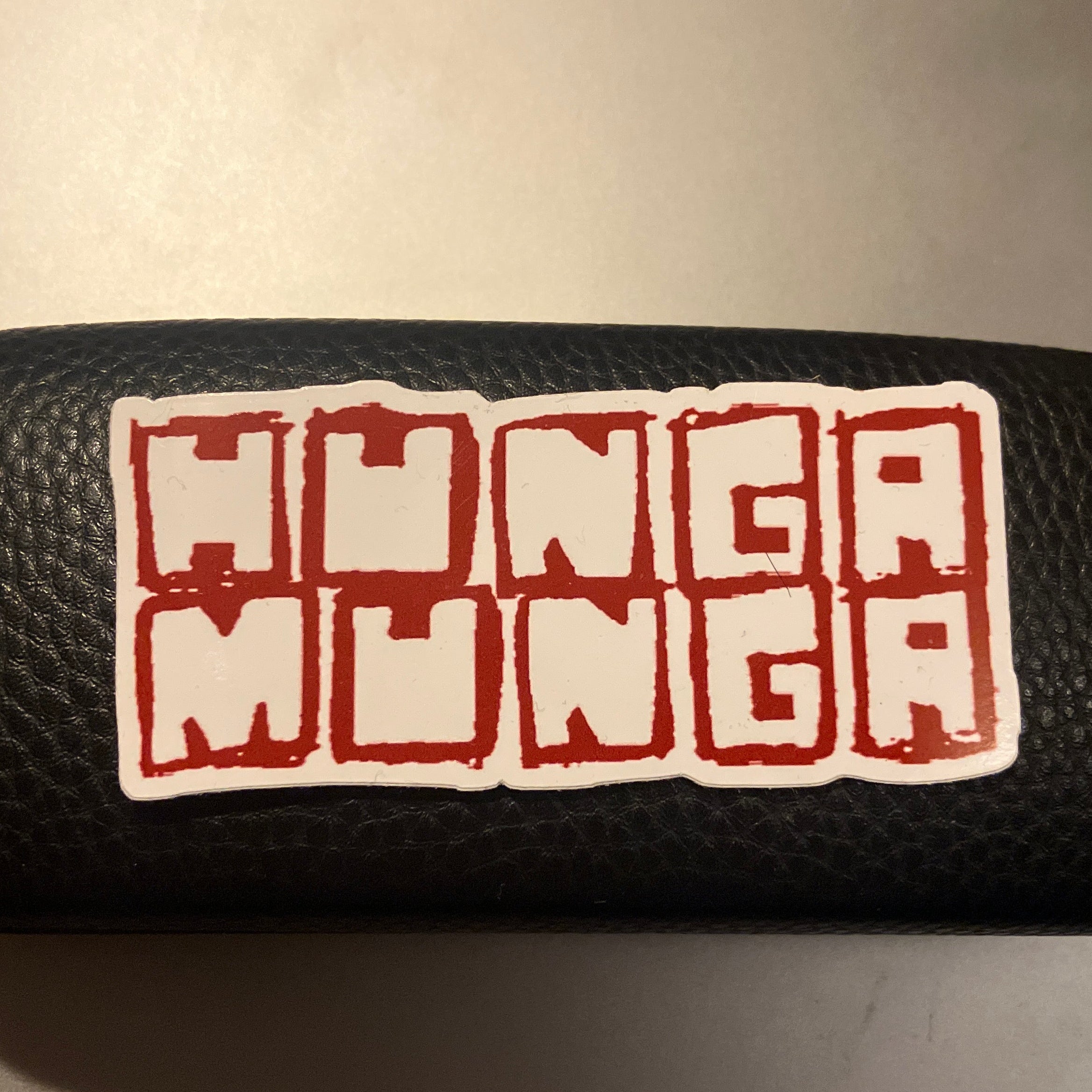 HungaMunga logo sticker